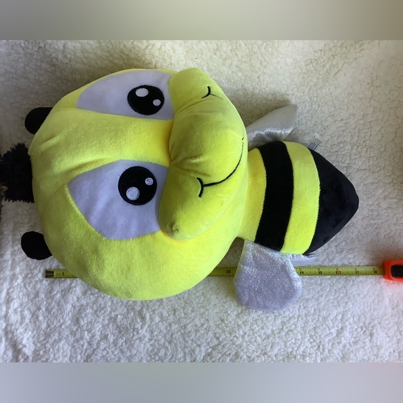 Caravan Softoys Buzz 5 BEE 17" Large Head Stuffed Animal Bumble Bee Plush - Picture 5 of 7